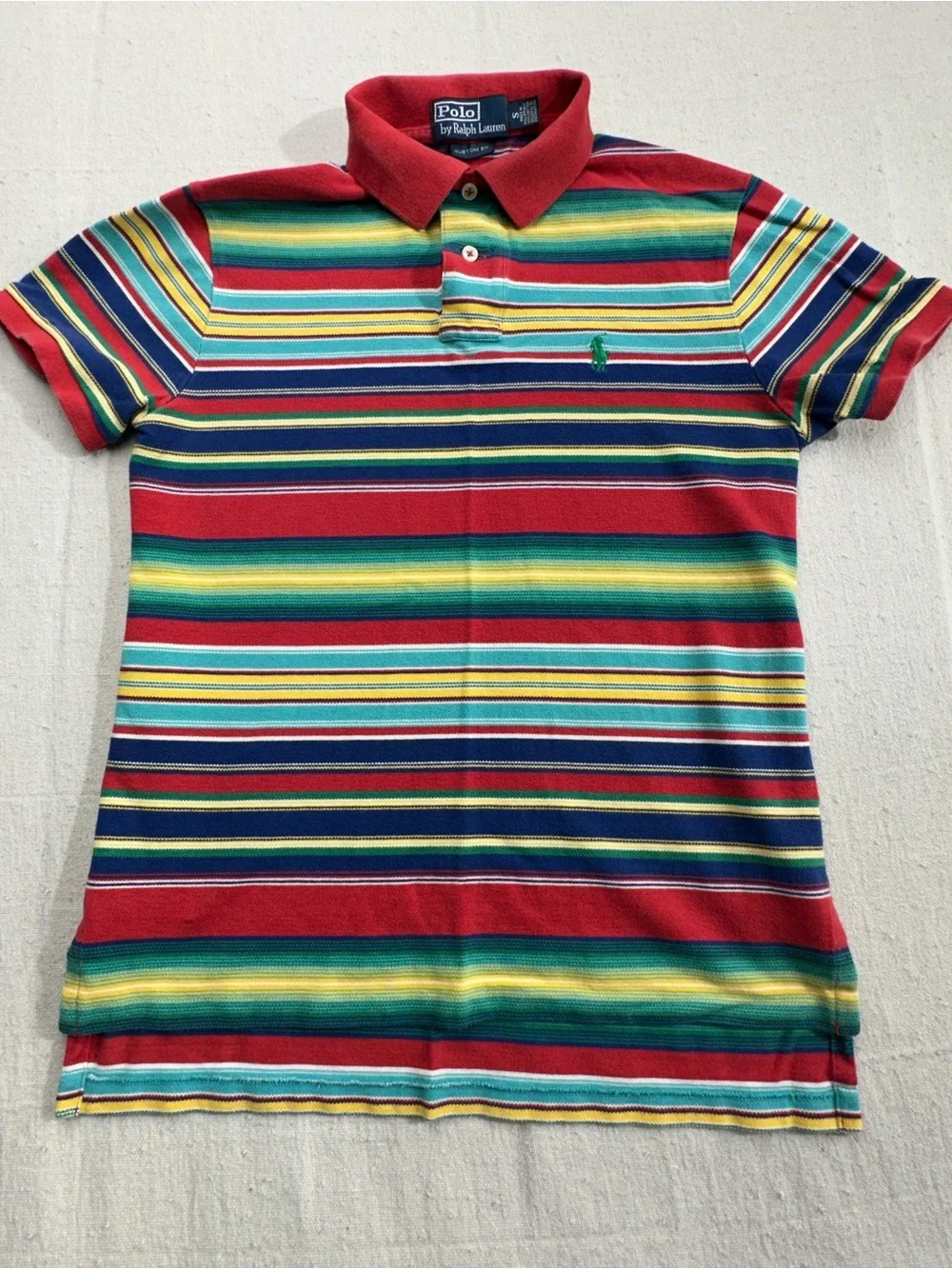 Polo Ralph Lauren Custom Fit Polo Shirt Lot of 2 Men’s Small Preppy Golf (e)